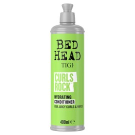 Bed Head by TIGI Curls Rock Hydrating Conditioner, intensiv feuchtigkeitsspendender Conditioner für lockiges und welliges Haar mit Anti-Frizz-Effekt, 400 ml