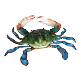 Charlotte International 6 inch Maryland Blue Crab Beach Tiki Bar Wall Decor