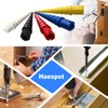Haespot Blue 12PCS Stripped Screw Hole Repair Anchor, Door Hinge