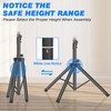 Rfiver Tripod TV Stand, Portable TV Stand Mount for 37-80