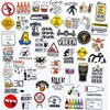Generic Beer Sticker Decals for Cooler, Drink, Adults - Matte,