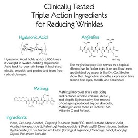Moisturizing Anti Wrinkle Anti Aging Cream W/Peptide & Hyaluronic Acid - Day Night - Facial Fine Lines Wrinkles Elasticity Skin Tone - Face Ne