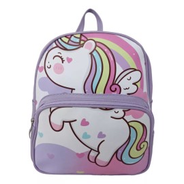 Rm Regalomex Mochila Casual Escolar Para Niña, Unicornio, Bolsa Infantil