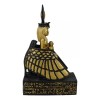 Classical Egyptian Golden Goddess Iset Isis Ra Nursing Horus Baby