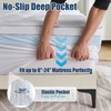 Aodenge 4 lnch Dual Layer Mattress Topper Full Size, 2