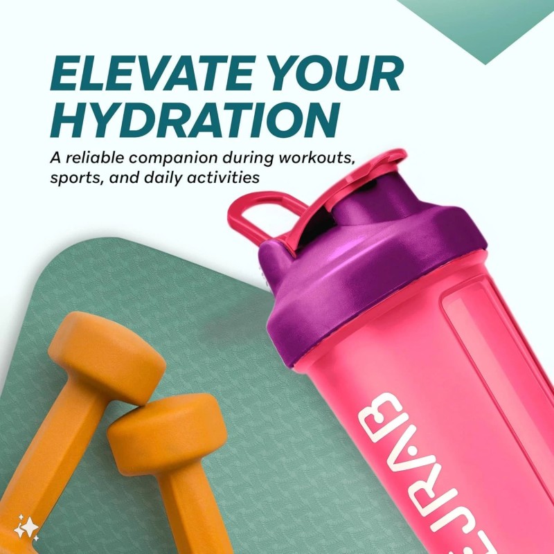 - Shaker cups for protein shakes, with Wire Whisk Ball