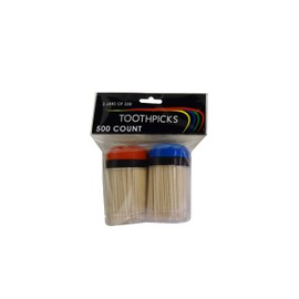 Two Pack Toothpicks, 500 Count