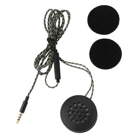 Motorcycle Helmet Headset, Helmet Speaker, Motorcycle Helmet, Headset Speaker, Supports Hands-Free Calls with 3.5 mm Plug, 1.2 m Cable Length