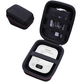 LTGEM Case Compatible with OMRON Bronze BP5100 / BP5000 / 5 Series BP742N Blood Pressure Monitor, Case Only, Black