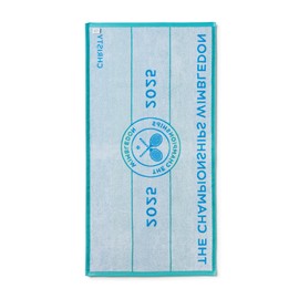 Wimbledon Championships 2025 Towel (Aqua/Sky)