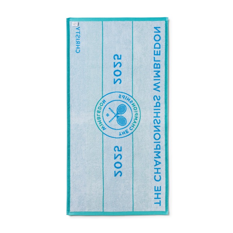 Wimbledon Championships 2025 Towel (Aqua/Sky)