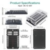 Deyooxi 12 Way 12V Blade Fuse Block,12 Circuit ATC/ATO Fuse
