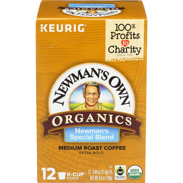 NEWMANS OWN ORGANICS Organic Special Blend Coffee Pods 12 Count, 4.8 OZ