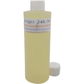 TCEShop Jivago: 24K - Type For Women Scented Body Oil Fragrance [Flip Cap - Light Gold - 8 oz.] - ID#34302