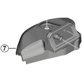 Shimano Spares SL-M8100-I right hand cover