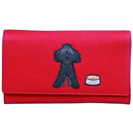 Mala Leather Bertie Collection Leather Purse RFID Blocking 3605_83 Red