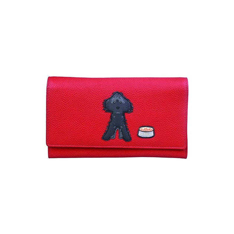 Mala Leather Bertie Collection Leather Purse RFID Blocking 3605_83 Red