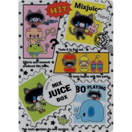 Q-Lia Vintage Mix Juice Box Rare Plastic Pencil Writing Board