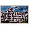 Tin Sign Cities Magdeburg Hundertwasser Building 30 x 20 cm
