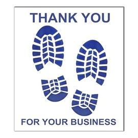 Huron Vehicle Disposable Paper Floor Mats, Blue (500 pc)