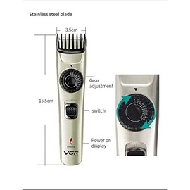 Hair Clippers for Men, Hair Clippers Rechargeable Low Noise Hair Trimmer Beard Shaver Electric Haircut Kit with Guide Combs USB Electric Clippers