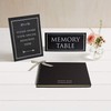 ANGEL & DOVE Luxury Black A5 Memory Book & 2