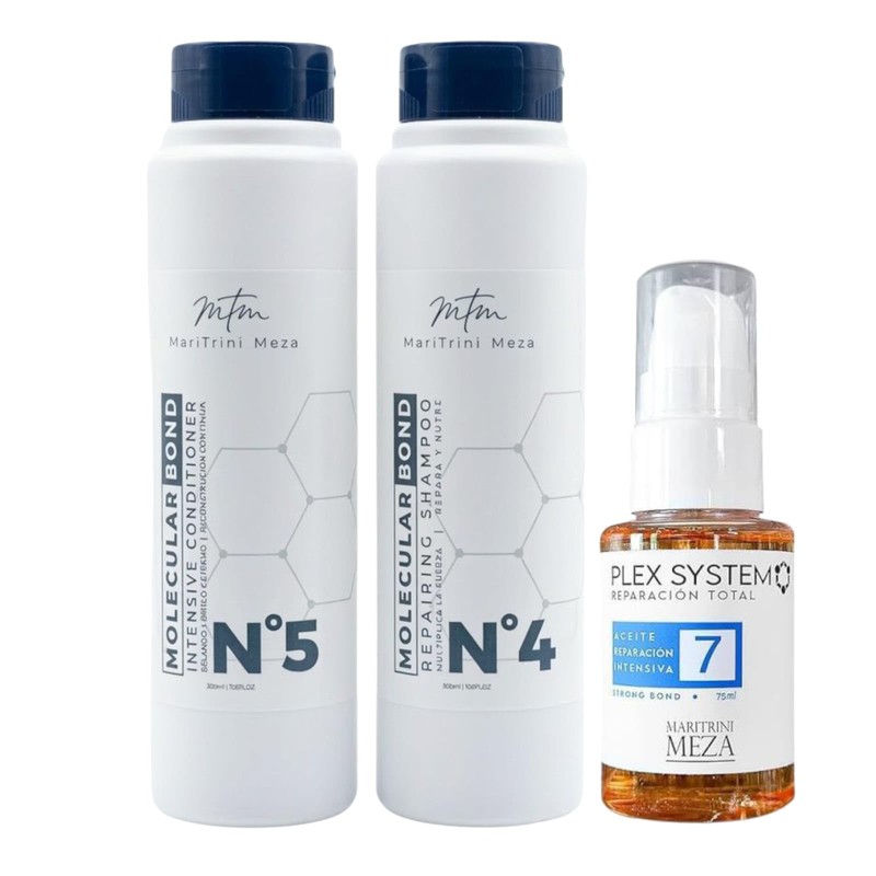 KIT REPARACION CAPILAR DE SHAMPOO (300ml) BALSAMO (300ml) ACEITE REPARADOR