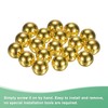 M METERXITY 20-Pack Threaded Ball Nut Knobs, M3x9mm Carbon Steel