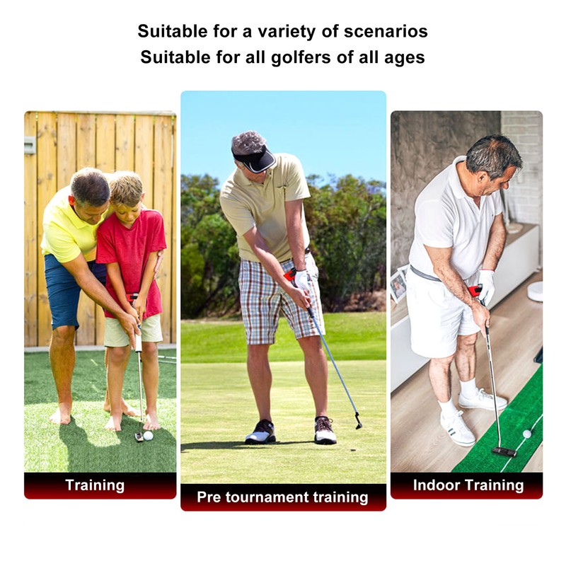 Golf Arm Swing Trainer Wristband EVA Putting Training Aid Golf