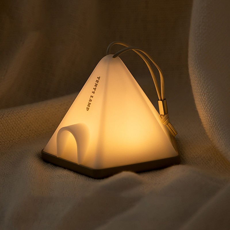 Night Lamp Timing Function Portable Rechargeable LED Bedside Night Light