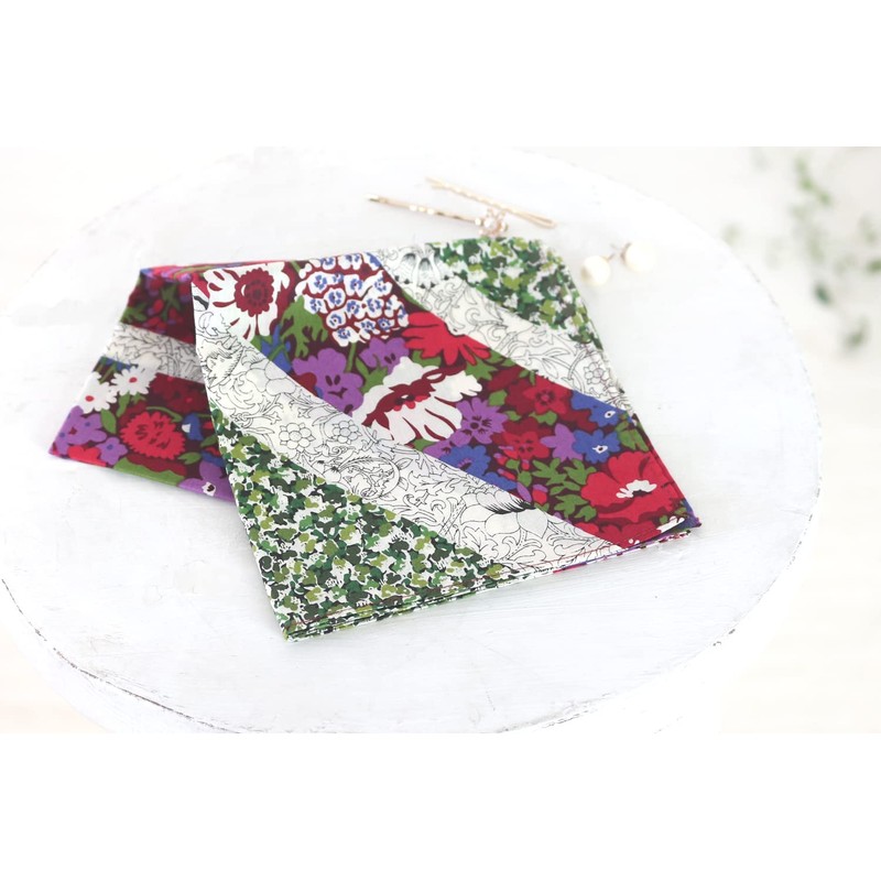 FLORET LONDON [LIBERTY PRINT Liberty Print] Cross Union Jack Green