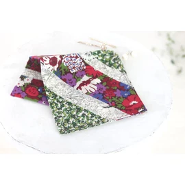 FLORET LONDON [LIBERTY PRINT Liberty Print] Cross Union Jack Green