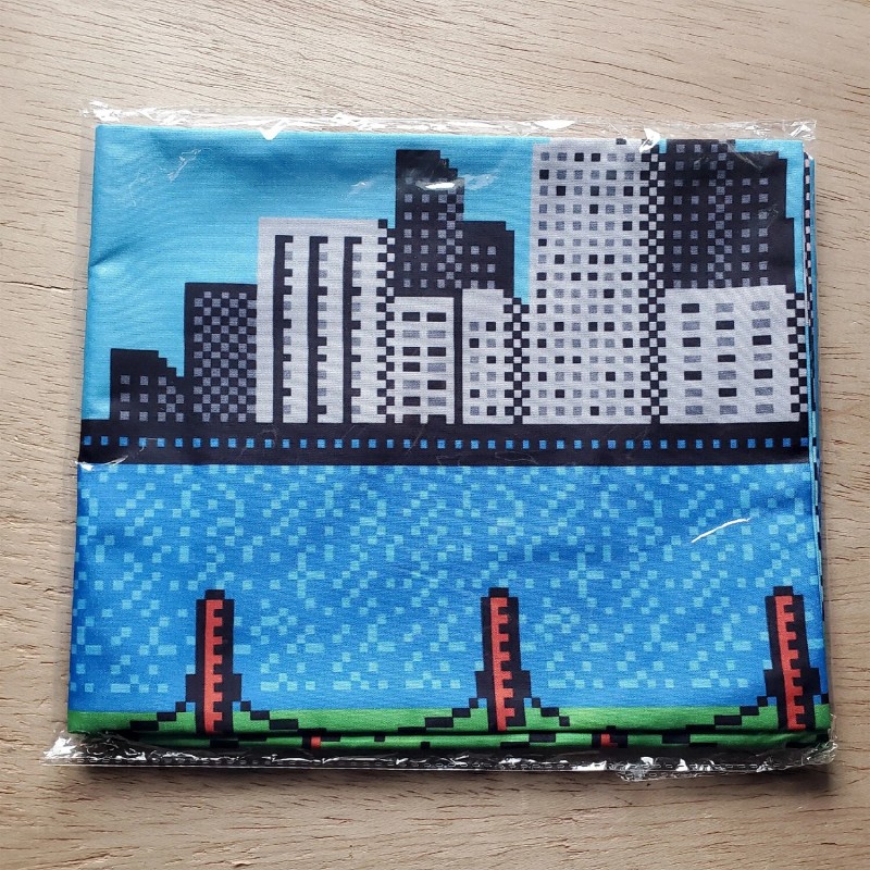 Mike Tyson's Punch-Out 5x2 foot tapestry Little Mac and Doc