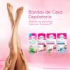 Veet Bandas Depilatorias Corporales Piel Sensible, 12 Piezas