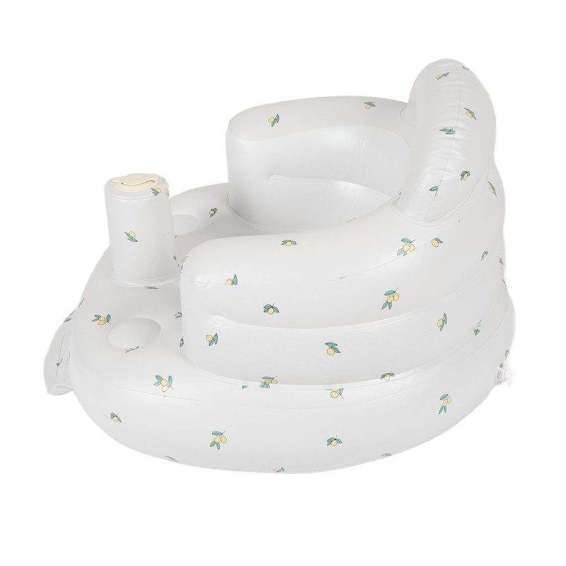 Baby Inflatable Seat Adjustable Protection PVC Cartoon Infant Support Inflatable