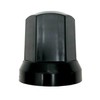 MelTruck® 20 x Black Wheel Nut Caps Protection Cover Diameter