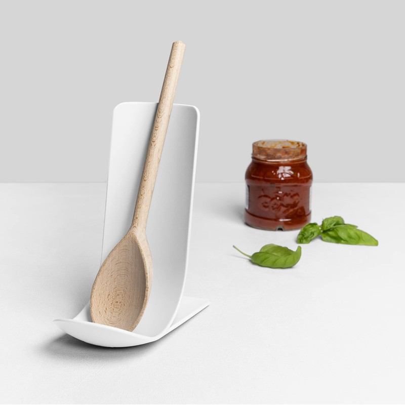 Blim Plus Spoon Rest Vertical Stand White Matt (Arctic) Made