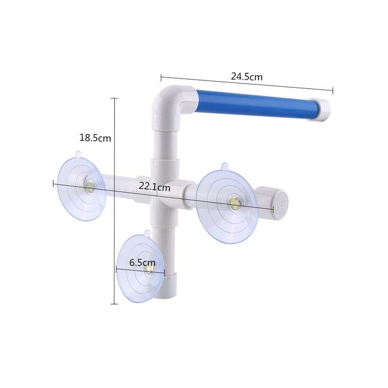 MAGT Budgie Perch, Bird Perch, Foldable Suction Cup, Parrot, Birds,