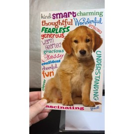 Unbranded Happy Birthday Card! Sweet Flattering Puppy Thinking of You On Your Birthday