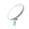 Clamp-On Stainless Window Wind Wing Rear View Mirror, 3.5 Inch