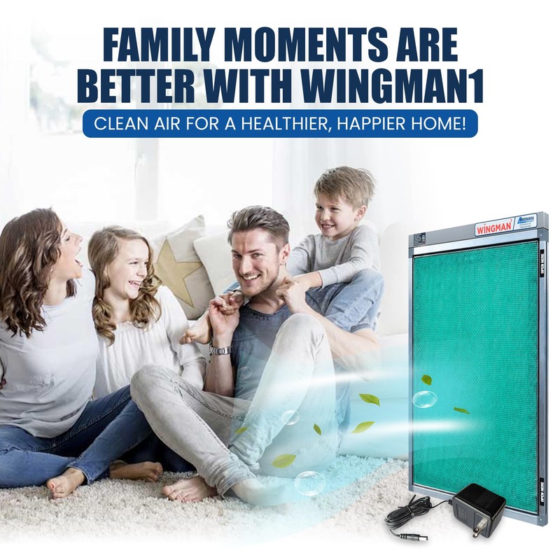 WINGMAN1 18x20x1 Electronic Air Filter - Homeowner Installed- Simply Replace