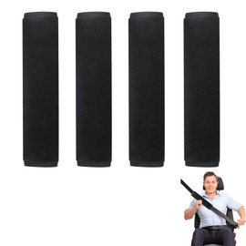 Pack of 4 Car Seat Belt Pads, Car Seat Belt Pads for Children and Adults, Seat Belt Pads for Long Distance and Daily Drives