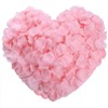 XIANNVXI 1500 PCS Pink Rose Petals,Artificial Faux Fake Silk Pink