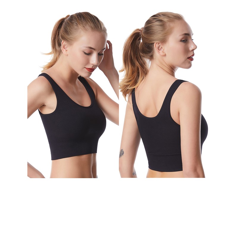 SPRIMEMONG brasier deportivo ligero para mujer, sin costuras, cómodo, brasier