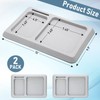 2 Pcs EVA Foam Boat Dash Pad 2 Compartment Cell