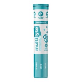 Multilyte: Hidratación Y Minerales Esenciales 20 Tabs Coco
