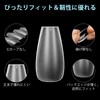 TOMICCA Nail Tips 360pcs Sanded Nail Tips 15 Sizes Medium