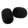 KKUANG 30PCS 30x22x8mm Black Portable Amplifier Foam Cover Clip on