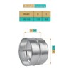AIROPE - AS - 110 mm, pipe connector reducer, connector,