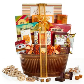 Broadway Basketeers Broadway Basketeers Chocolate Gift Basket Gifts for Women, Men, Valentines Day Delivery, Families, College, Appreciation, Thank You Present, Birthday, Corporate, Get Well, Sympathy Care